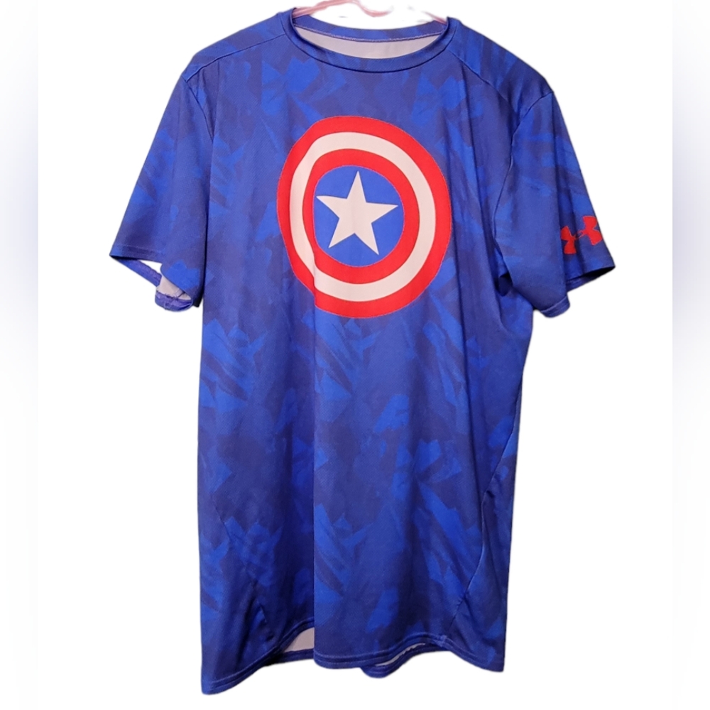 CAPTAIN AMERICA under armour boys